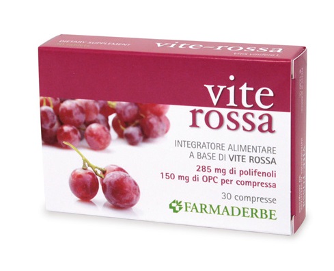 VITE ROSSA 30 COMPRESSE - pharmaonline24.it