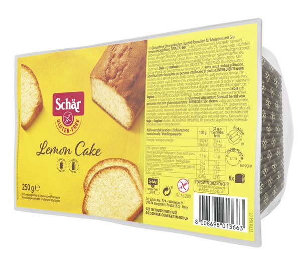 SCHAR LEMON CAKE 250 G - pharmaonline24.it