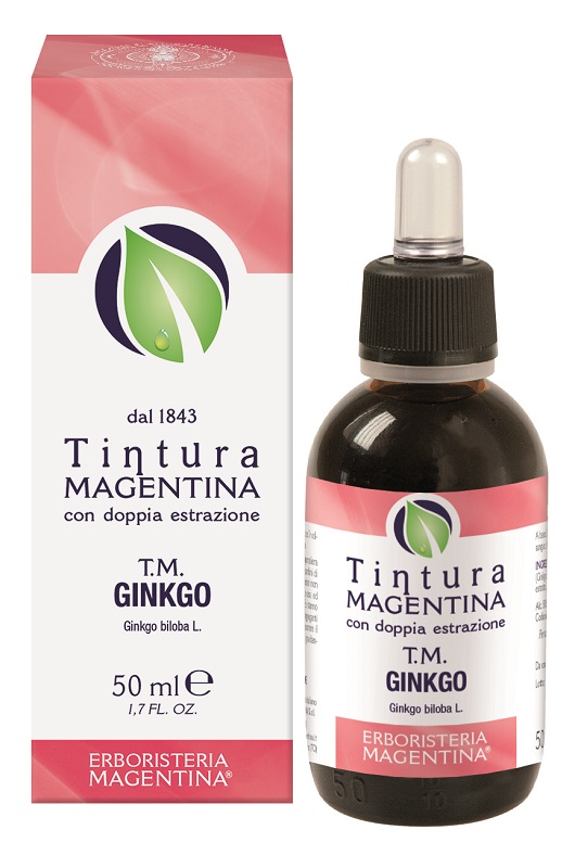 GINKGO TINTURA MAGENTINA 50 ML - pharmaonline24.it