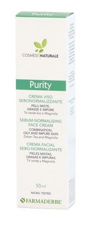 PURITY CREMA VISO SEBONORMALIZZANTE 50 ML - pharmaonline24.it