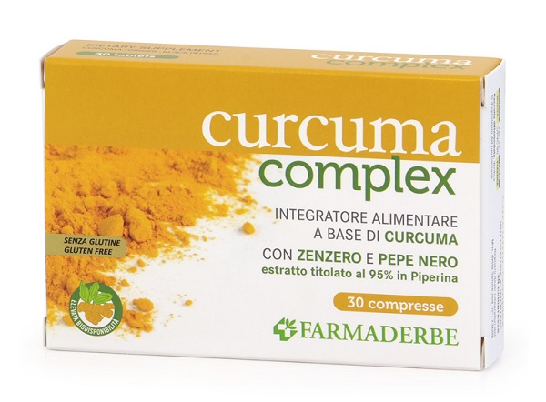 CURCUMA COMPLEX 30 COMPRESSE - pharmaonline24.it
