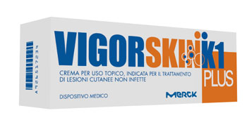 VIGORSKIN K1 PLUS CREMA PER LESIONI CUTANEE NON INFETTE 100 ML - pharmaonline24.it