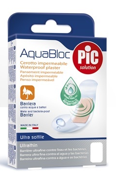 CEROTTO PIC AQUABLOC 5X7 STERILE ANTIBATTERICO 5 PEZZI - pharmaonline24.it
