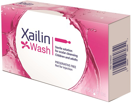 XAILIN WASH SOLUZIONE STERILE OCULARE 20 FLACONCINI 5 ML MONODOSE - pharmaonline24.it