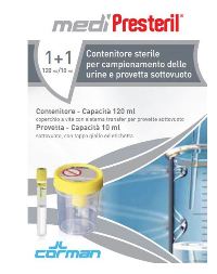 CONTENITORE URINA + PROVETTA MEDIPRESTERIL - pharmaonline24.it