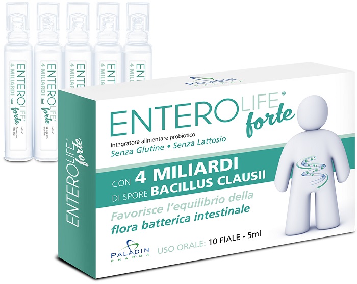 ENTEROLIFE FORTE 4 MILIARDI 10 FIALE DA 5 ML - pharmaonline24.it