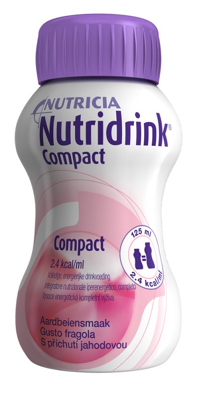 NUTRIDRINK COMPACT FRAGOLA 4X125 ML - pharmaonline24.it