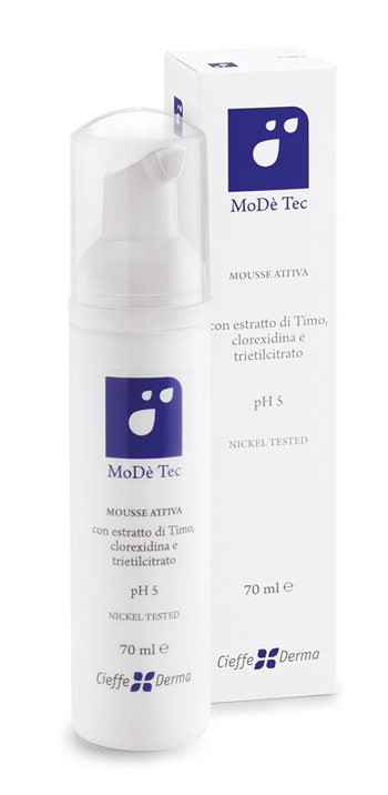MODE' TEC MOUSSE ATTIVA 70 ML - pharmaonline24.it