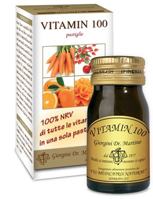 VITAMIN 100 60 PASTIGLIE - pharmaonline24.it