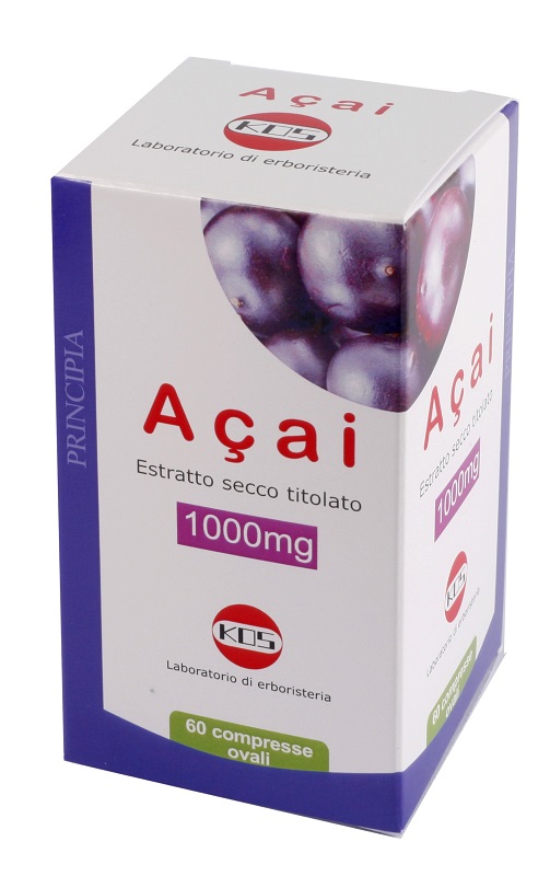 ACAI ESTRATTO SECCO 60 COMPRESSE OVALI - pharmaonline24.it