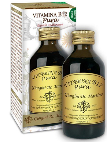 VITAMINA B12 PURA 100 ML LIQUIDO ANALCOLICO - pharmaonline24.it