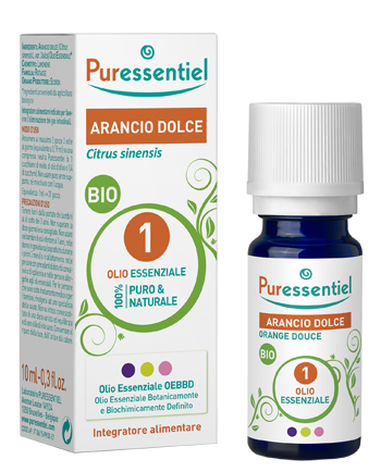 PURESSENTIEL ARANCIO DOLCE OLIO ESSENZIALE BIO 10 ML - pharmaonline24.it