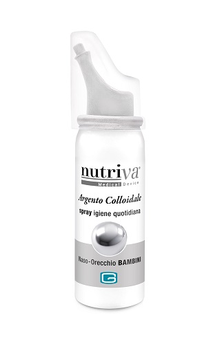 NUTRIVA ARGENTO COLLOIDALE NASO/ORECCHIE 30 ML - pharmaonline24.it