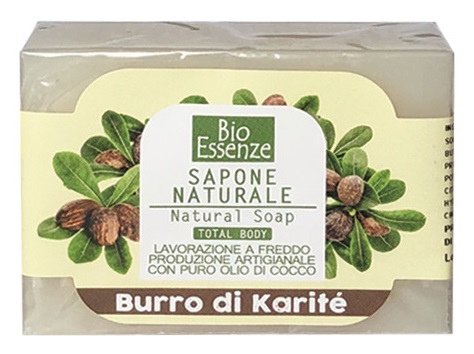 BIO ESSENZE SAPONE NATURALE BURRO DI KARITE' 100 G - pharmaonline24.it