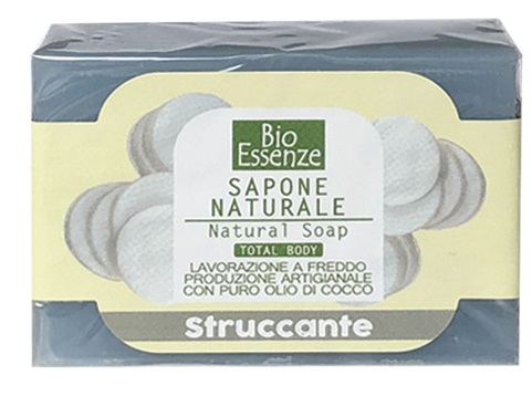 BIO ESSENZE SAPONE NATURALE STRUCCANTE 100 G - pharmaonline24.it
