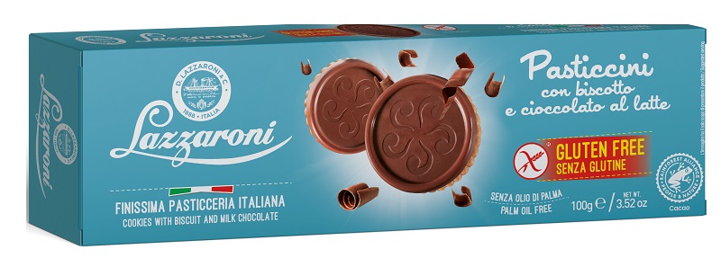 PASTICCINI BISCOTTO/CIOCCOLATO AL LATTE 100 G - pharmaonline24.it