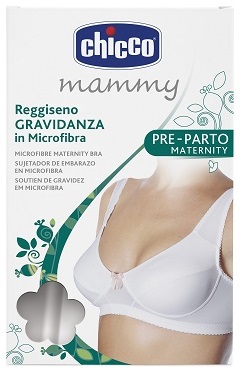 CHICCO MAMMY REGGISENO MICROFIBRA GRAVIDANZA BIANCO 4C - pharmaonline24.it
