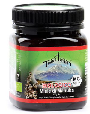 MIELE DI MANUKA MG 400 + BIO 250 G - pharmaonline24.it