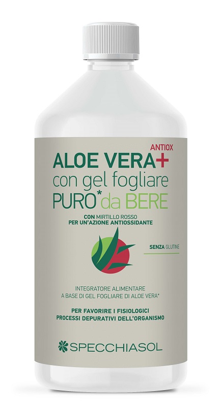 SUCCO ALOEVERA+ ALOE/MIRTILLO ROSSO 1 LITRO - pharmaonline24.it