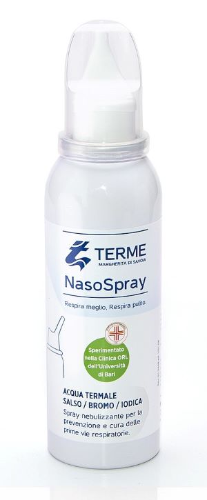 NASOSPRAY TERME DI MERGHERITA DI SAVOIA FLACONE 100 ML - pharmaonline24.it