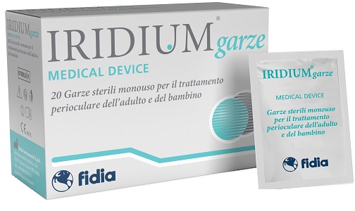 IRIDIUM GARZA OCULARE MEDICATA IN TESSUTO NON TESSUTO 20 PEZZI - pharmaonline24.it