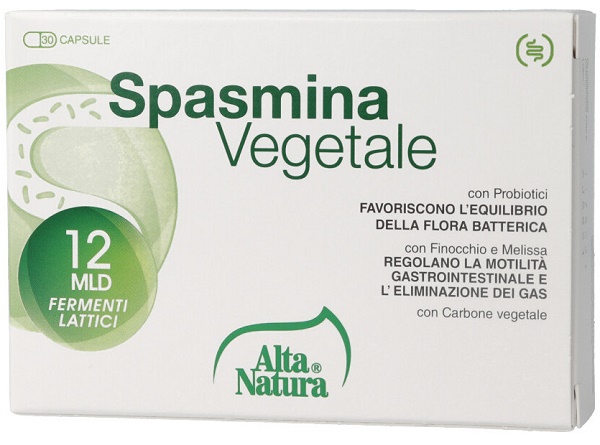 SPASMINA VEGETALE 30 CAPSULE - pharmaonline24.it