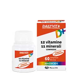 MASSIGEN DAILYVIT 12 VITAMINE 11 MINERALI 60 COMPRESSE RIVESTITE - pharmaonline24.it