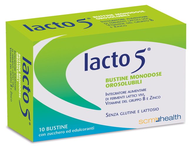 LACTO 5 10 BUSTINE OROSOLUBILI - pharmaonline24.it