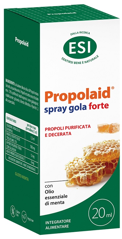 ESI PROPOLAID SPRAY GOLA FORTE 20 ML - pharmaonline24.it