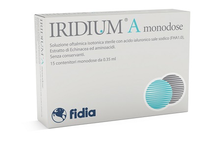 IRIDIUM A MONODOSE GOCCE OCULARI 15 FLACONCINI 0,35 ML - pharmaonline24.it