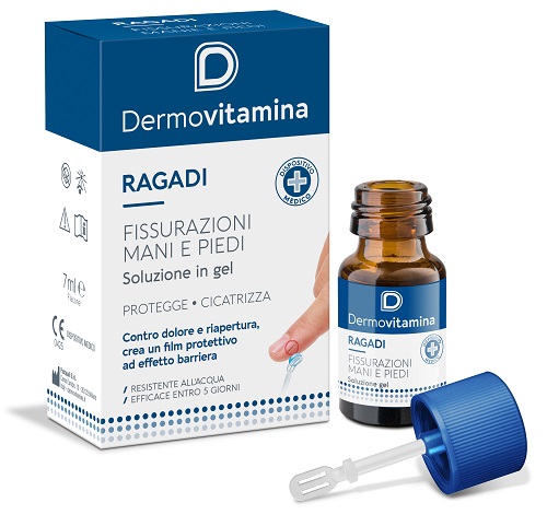 DERMOVITAMINA RAGADI GEL MANI E PIEDI 7 ML - pharmaonline24.it