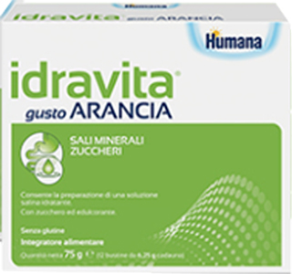IDRAVITA GUSTO ARANCIA 12 BUSTINE DA 6,25 G - pharmaonline24.it