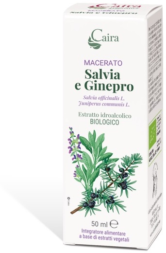 CAIRA SALVIA E GINEPRO MACERATO IDROALCOLICO BIO GOCCE 50 ML - pharmaonline24.it
