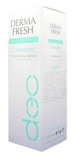 DERMAFRESH PELLE NORMALE CLASSICO DEODORANTE 100 ML - pharmaonline24.it