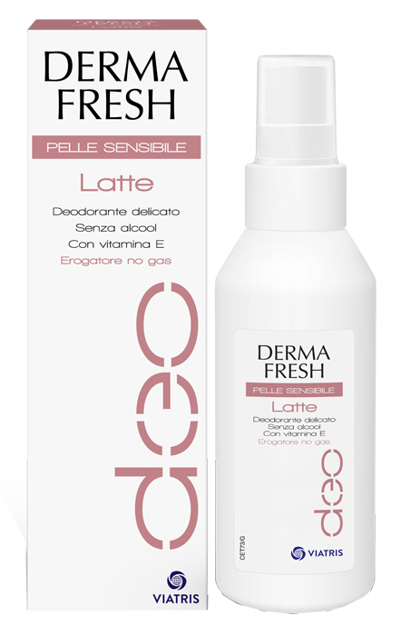 DERMAFRESH PELLE SENSIBILE LATTE DEODORANTE DELICATO 100 ML - pharmaonline24.it