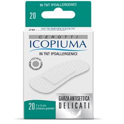 ICOPIUMA CEROTTO IN TESSUTO NON TESSUTO GRANDE 20 PEZZI - pharmaonline24.it
