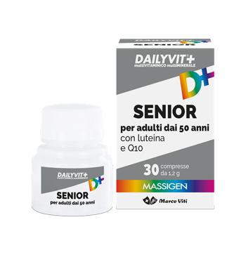 MASSIGEN SENIOR MULTIVITAMINICO E MULTIMINERALE 30 COMPRESSE RIVESTITE - pharmaonline24.it