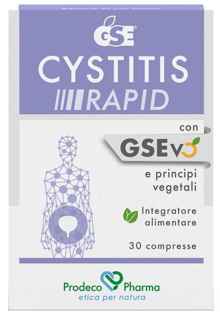 GSE CYSTITIS RAPID 30 COMPRESSE - pharmaonline24.it