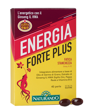 ENERGIA FORTE PLUS 40 SOFTGEL - pharmaonline24.it