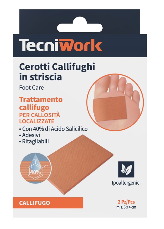 CEROTTI CALLIFUGHI IN STRISCIA CONFEZIONE DA 2 PEZZI - pharmaonline24.it