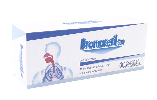 BROMACETIL 600 15 COMPRESSE EFFERVESCENTI - pharmaonline24.it