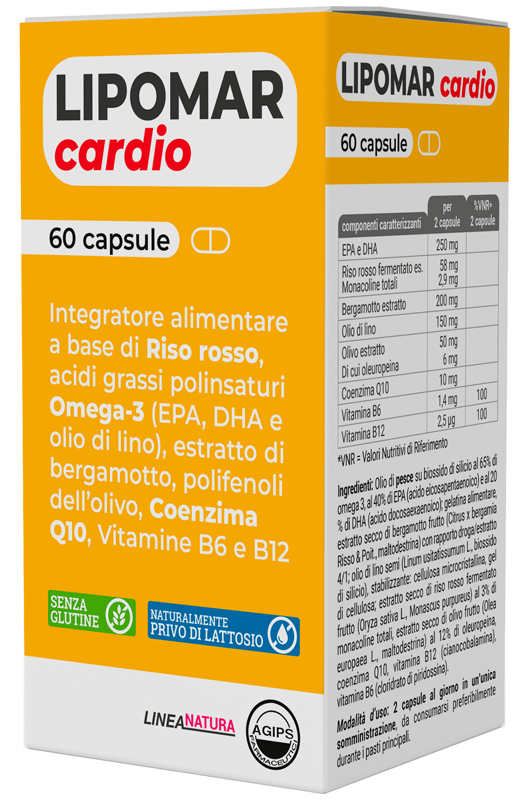 LIPOMAR CARDIO 60 CAPSULE - pharmaonline24.it