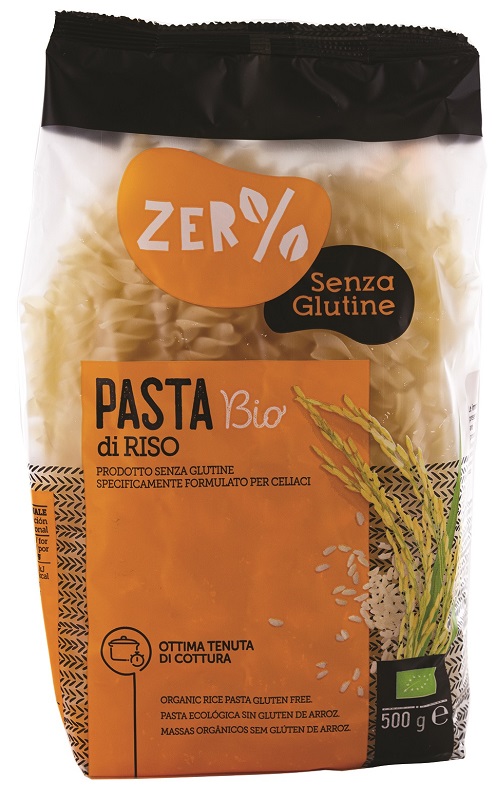 ZERO% GLUTINE PASTA RISO FUSILLI SENZA GLUTINE BIO 500 G - pharmaonline24.it