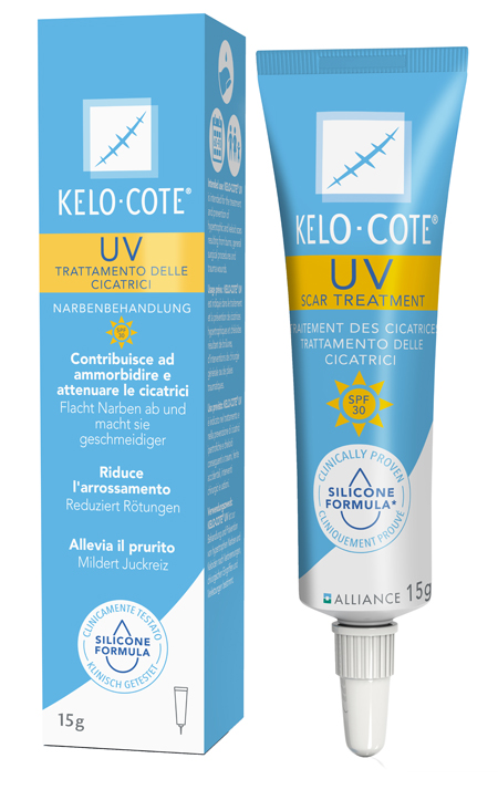 GEL CICATRICI KELO COTE UV SPF30 15 G - pharmaonline24.it