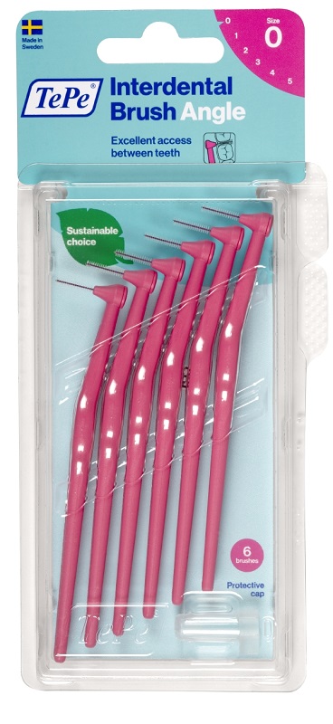 TEPE ANGLE SCOVOLINO ROSA 0,4MM 6 PEZZI - pharmaonline24.it