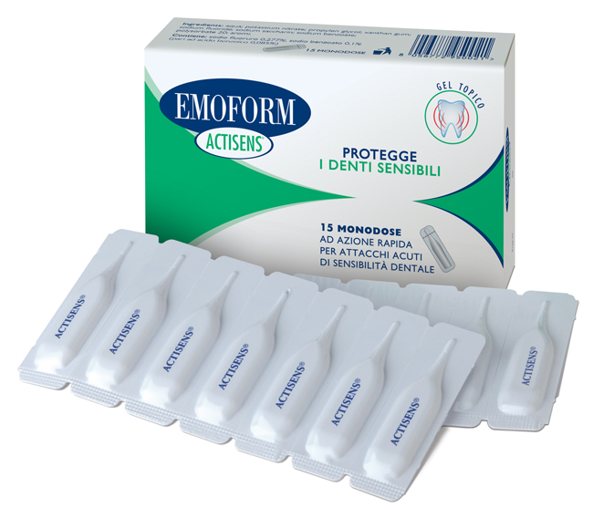 EMOFORM ACTISENS GEL 15 FIALE DA 2 ML - pharmaonline24.it