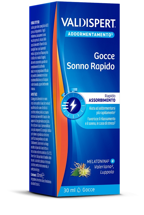 VALDISPERT GOCCE SONNO RAPIDO 30 ML - pharmaonline24.it