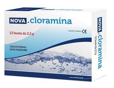 NOVA CLORAMINA 12 BUSTE 2,5 G - pharmaonline24.it