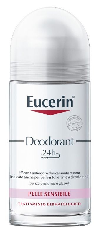 EUCERIN DEODORANTE ROLL-ON PELLI SENSIBILI 50 ML - pharmaonline24.it