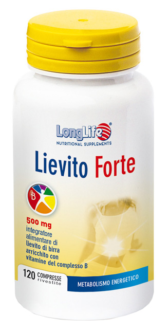 LONGLIFE LIEVITO FORTE 120 COMPRESSE - pharmaonline24.it